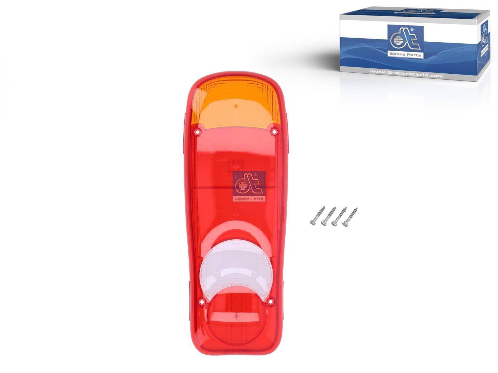 DT Spare Parts 6.86104 Rückleuchtenglas, L: 350 mm, H: 130 mm passend für Multimarken
