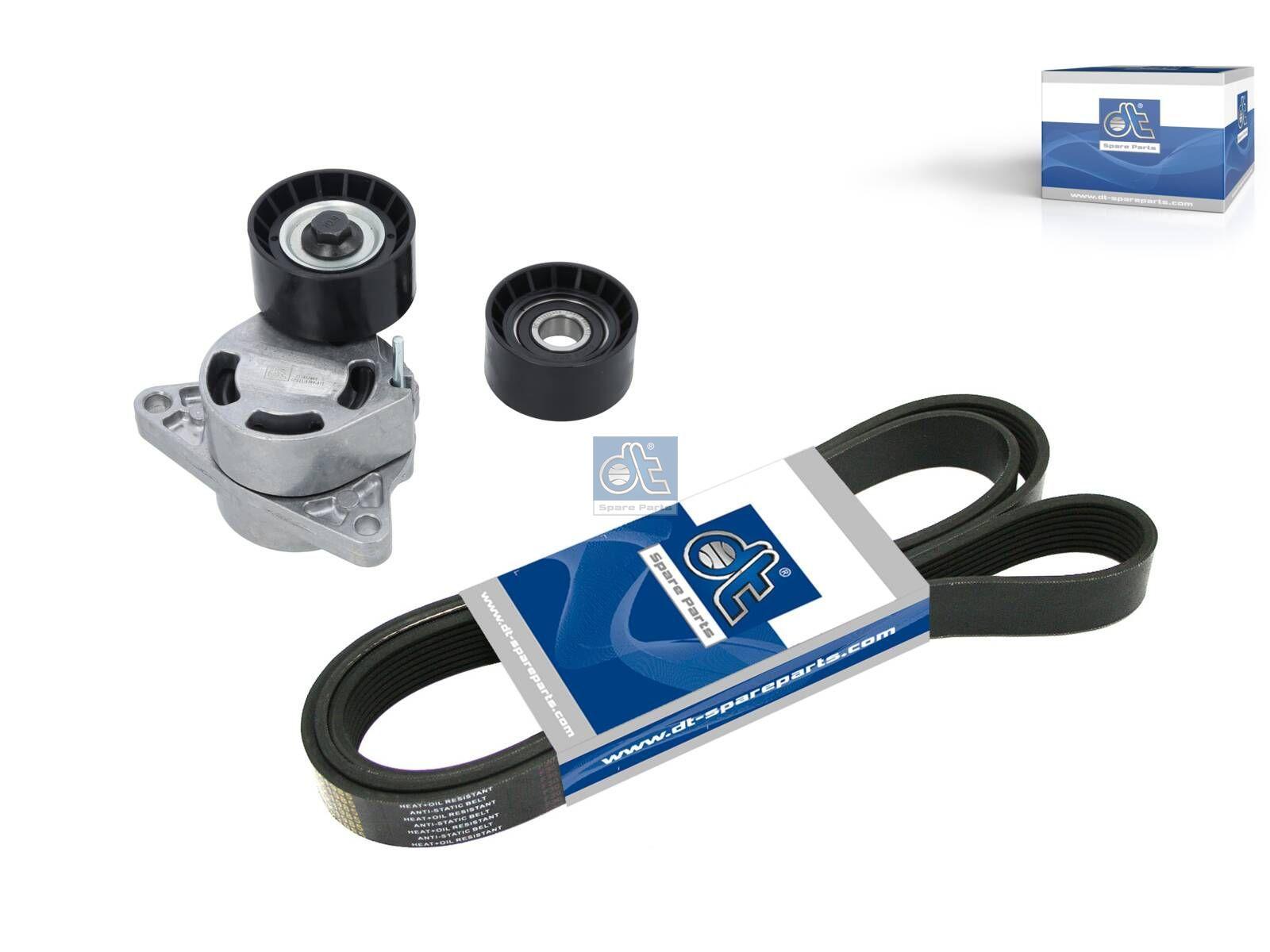DT Spare Parts 6.92412 Riemenspannersatz, mit Keilrippenriemen passend für Multimarken