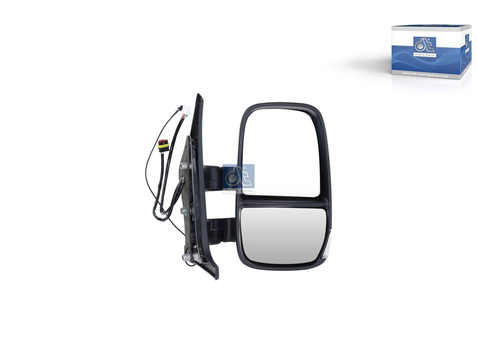 DT Spare Parts 7.00195 Hauptspiegel, komplett, rechts, 12 V passend für Iveco