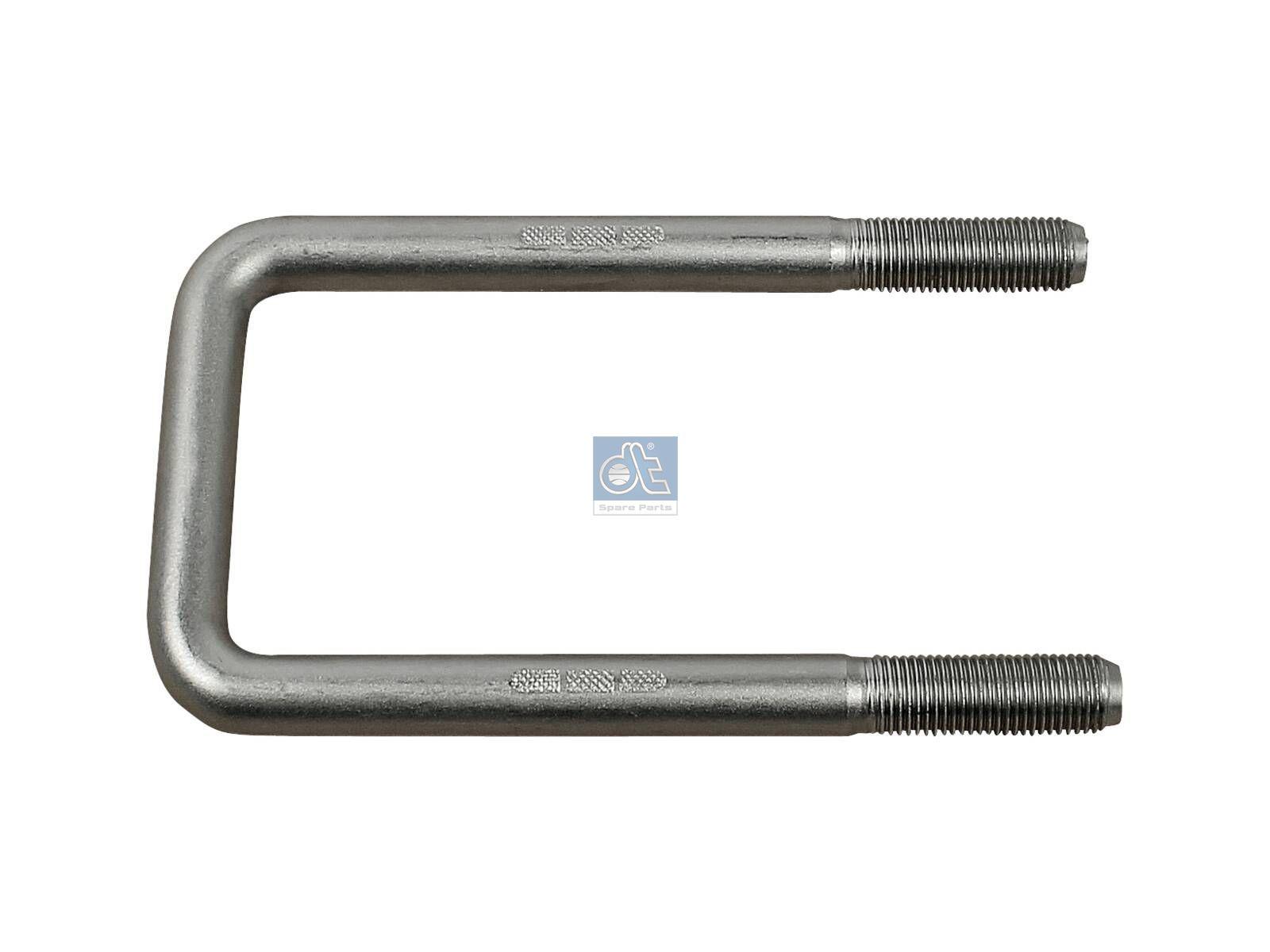 DT Spare Parts 7.11033 U-Bolzen, r: 6 mm, M14 x 1,5, LTh: 44 mm, L: 150 mm, w: 71 mm passend für Iveco