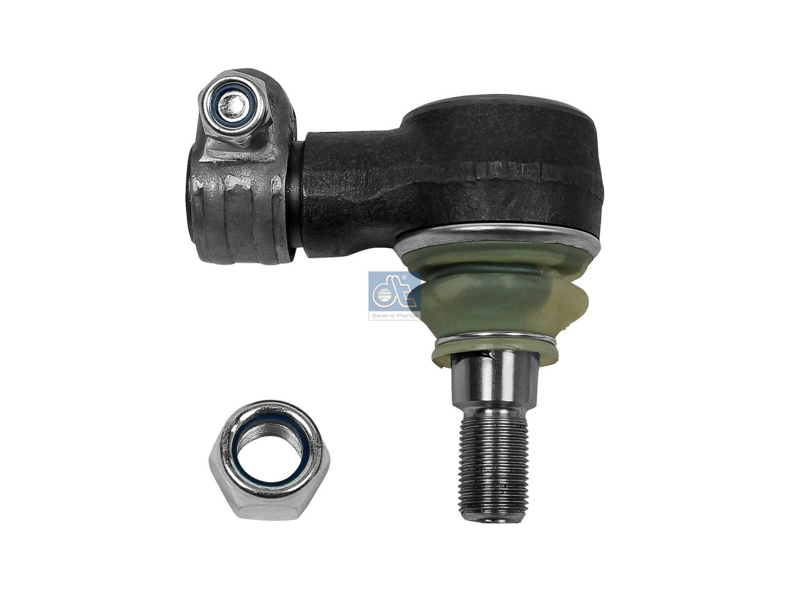 DT Spare Parts 7.11332 Kugelkopf, Rechtsgewinde, C: 24 mm, M20 x 1,5, L: 80 mm passend für Iveco