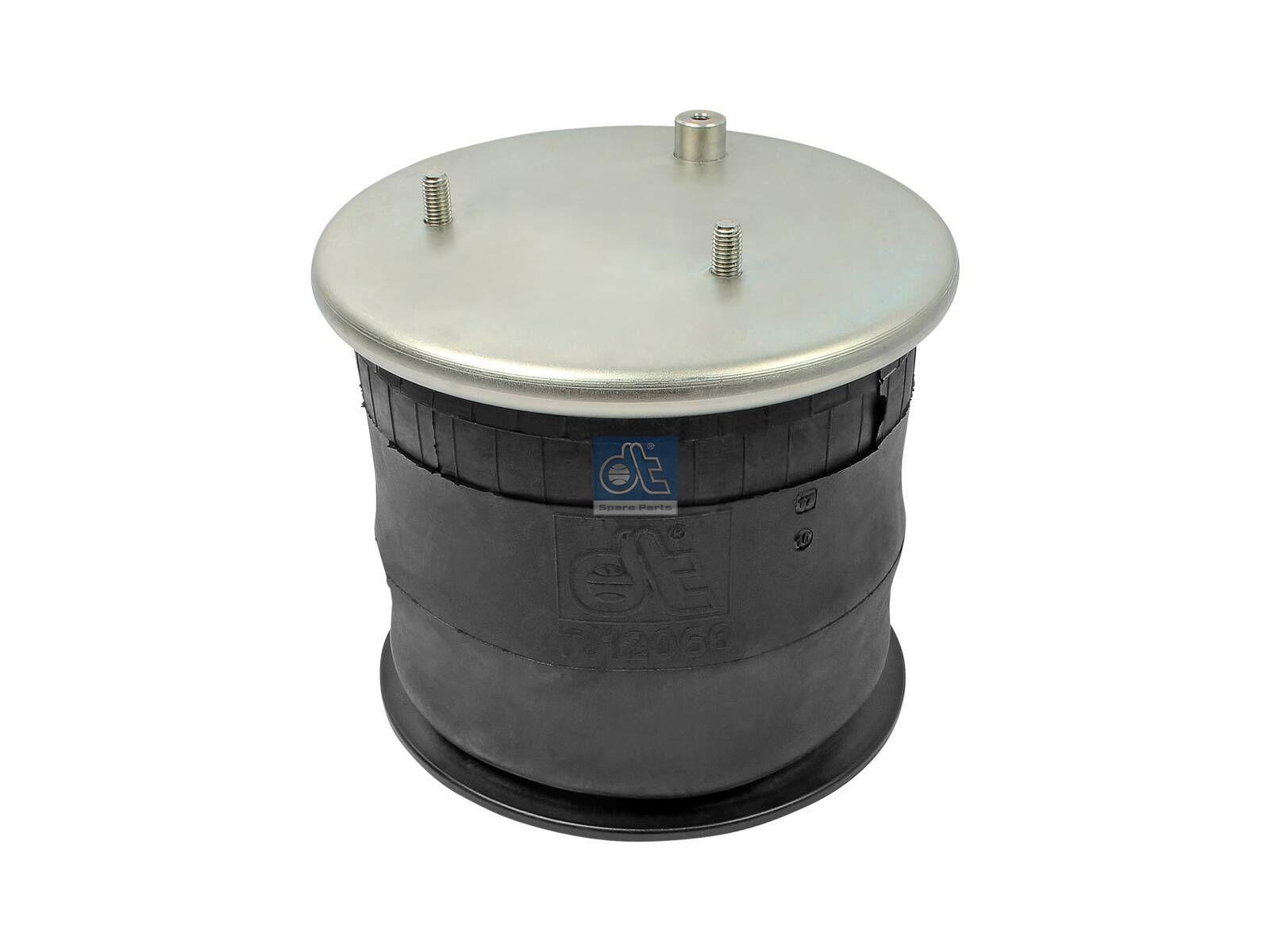 DT Spare Parts 7.12066 Luftfederbalg, links, mit Kunststoffkolben passend für Iveco