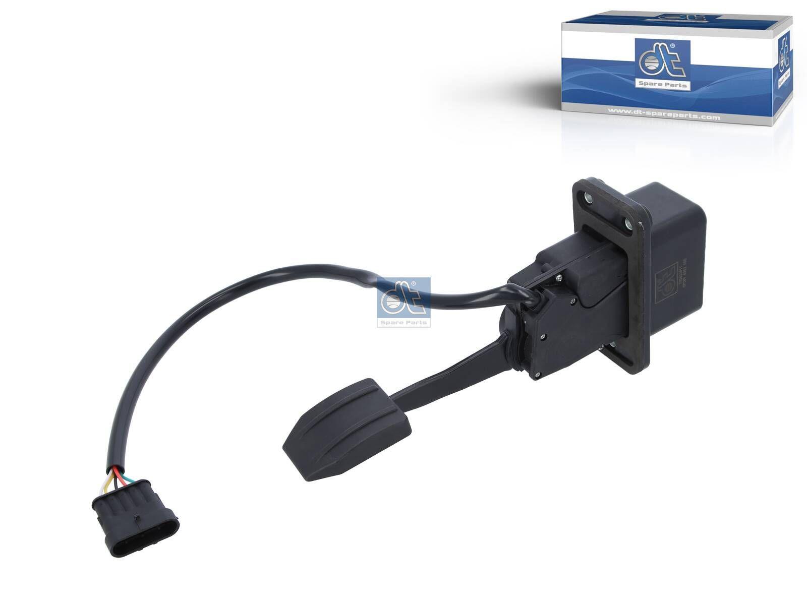DT Spare Parts 7.15500 Fahrpedal, mit Sensor, 5 poles passend für Iveco