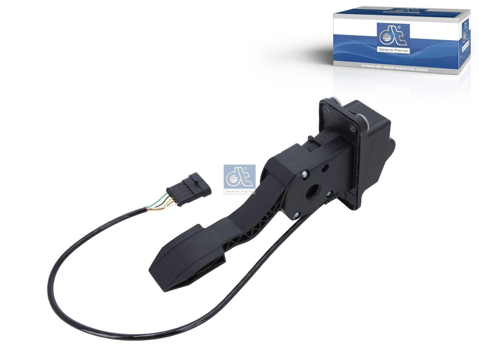 DT Spare Parts 7.15506 Fahrpedal, mit Sensor, 5 poles passend für Iveco
