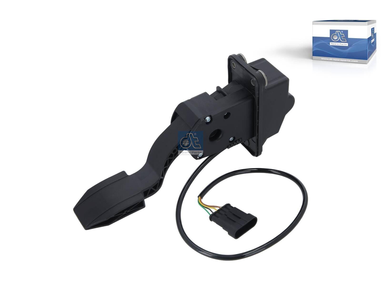 DT Spare Parts 7.15509 Fahrpedal, mit Sensor, 5 poles passend für Iveco