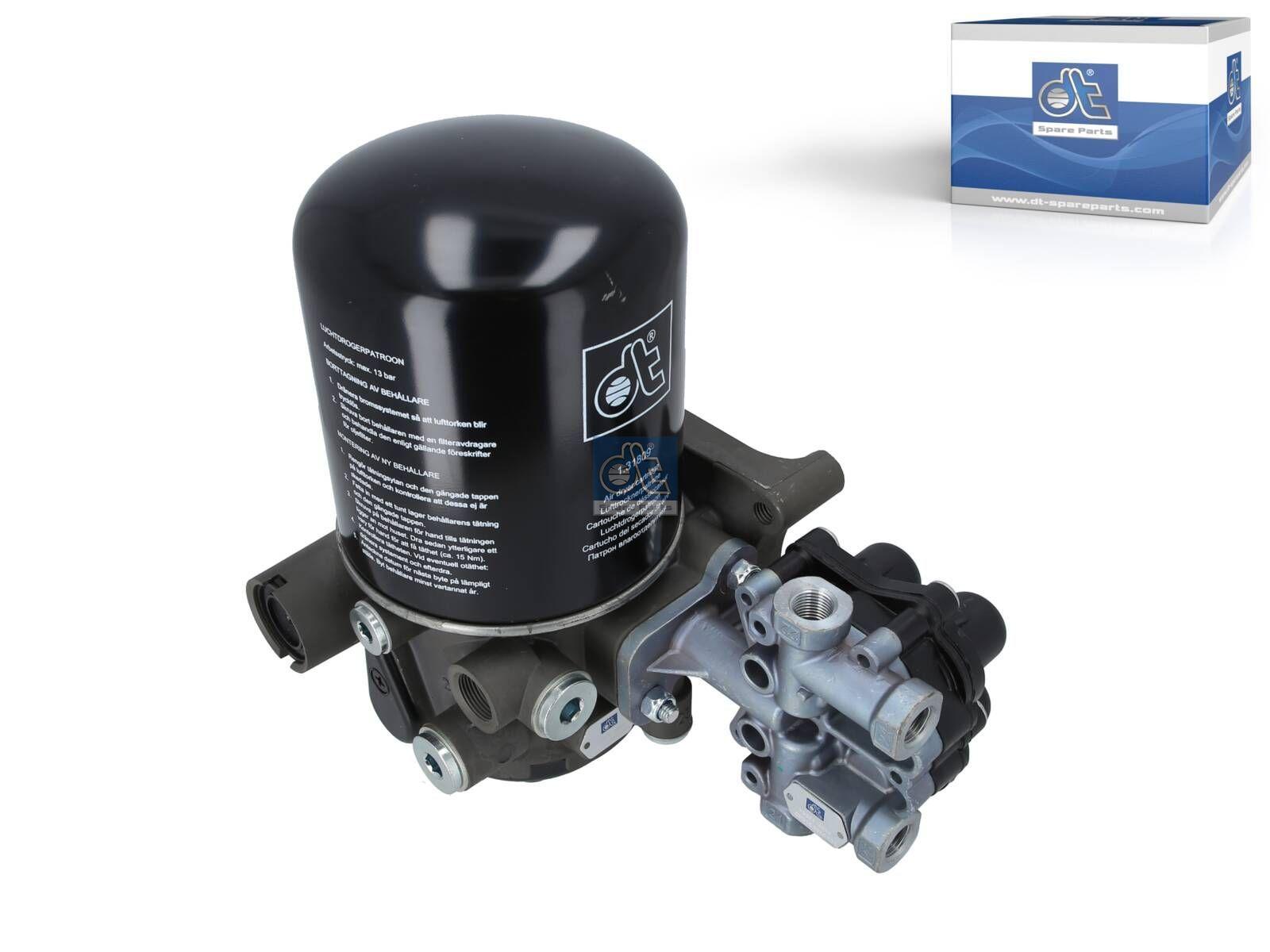 DT Spare Parts 7.16003 Lufttrockner, komplett mit Ventil passend für Iveco