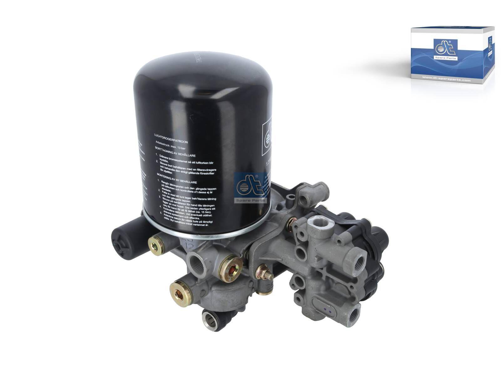 DT Spare Parts 7.16021 Lufttrockner, komplett mit Ventil passend für Iveco