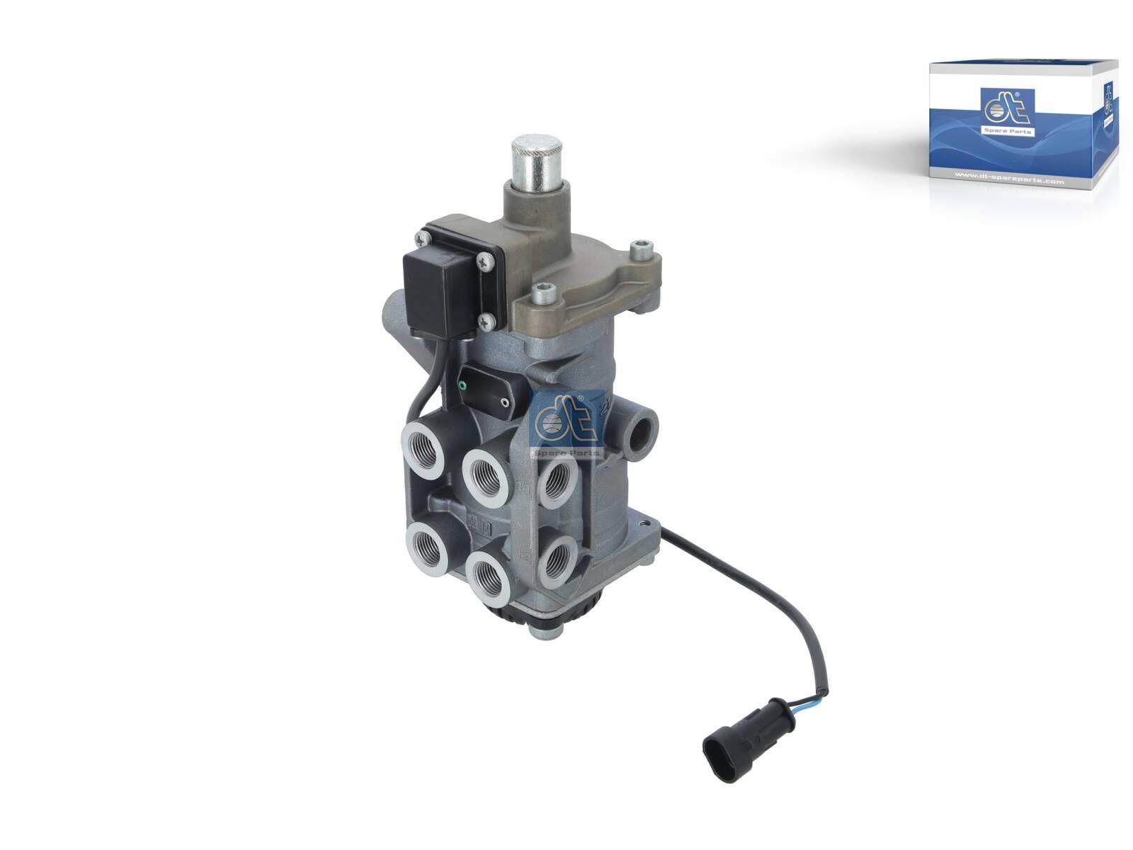 DT Spare Parts 7.16100 Fußbremsventil, M16 x 1,5, max. 7,6 bar passend für Iveco