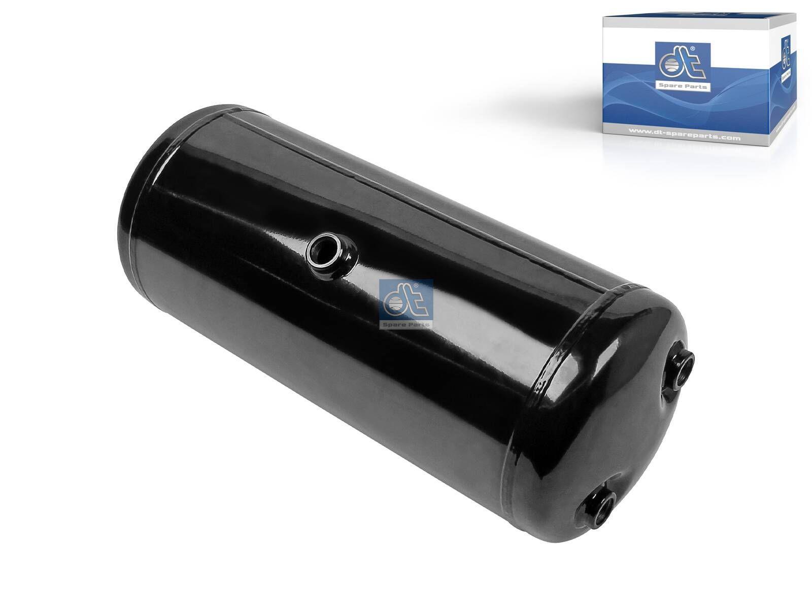 DT Spare Parts 7.16618 Lufttank, 15 l, D: 206 mm, M22 x 1,5, L: 526 mm, 15,5 bar, Tmin: -50 °C, Tmax: 100 °C passend für Iveco