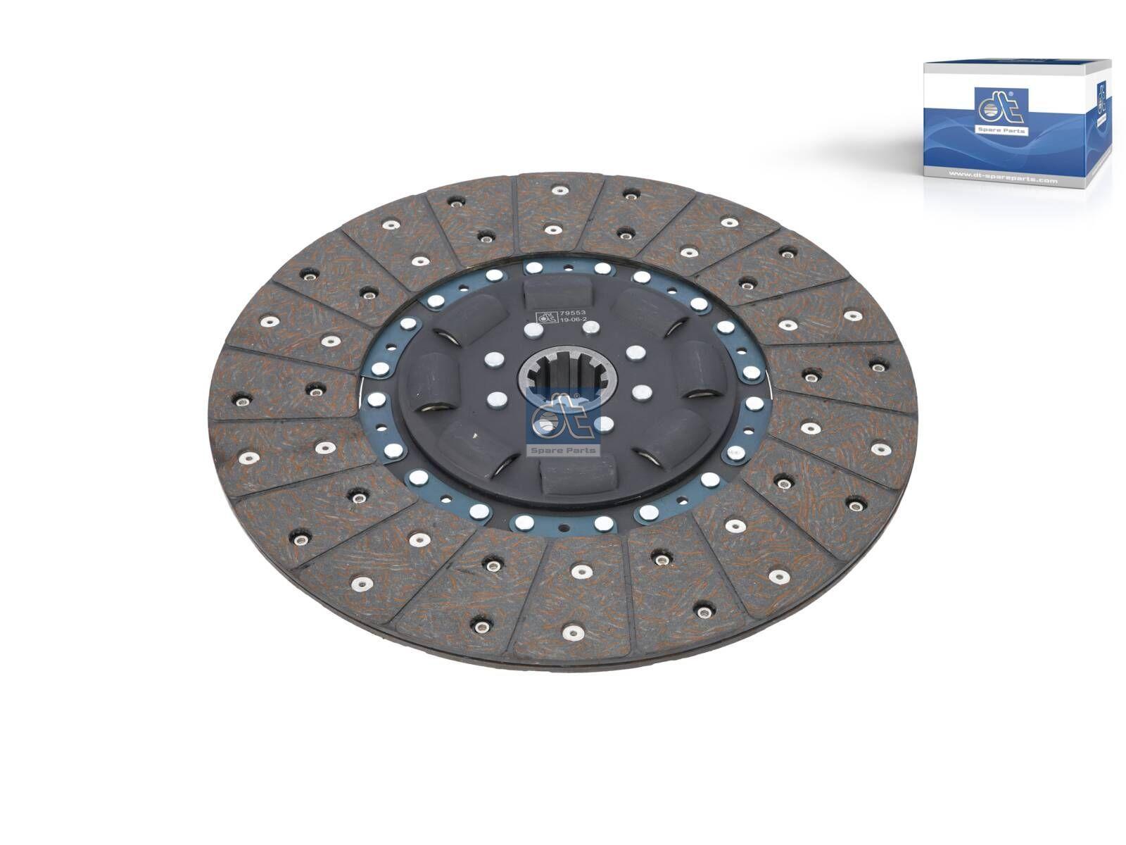 DT Spare Parts 7.18017 Mitnehmerscheibe, D: 330 mm, 10 teeth passend für Multimarken