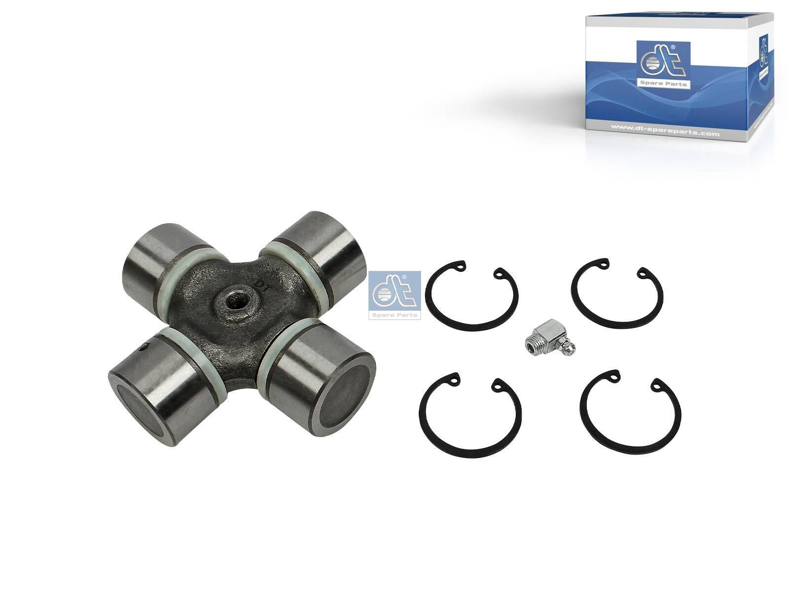 DT Spare Parts 7.20005 Zapfenkreuz, nicht wartungsfrei, D: 42 mm, L: 119,4 mm passend für Iveco