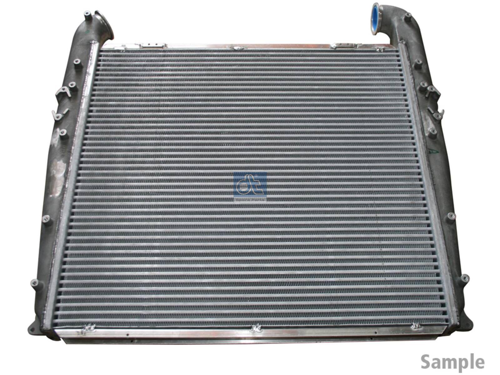 DT Spare Parts 7.21111 Ladeluftkühler, L: 540 mm, W: 440 mm, T: 60 mm passend für Iveco