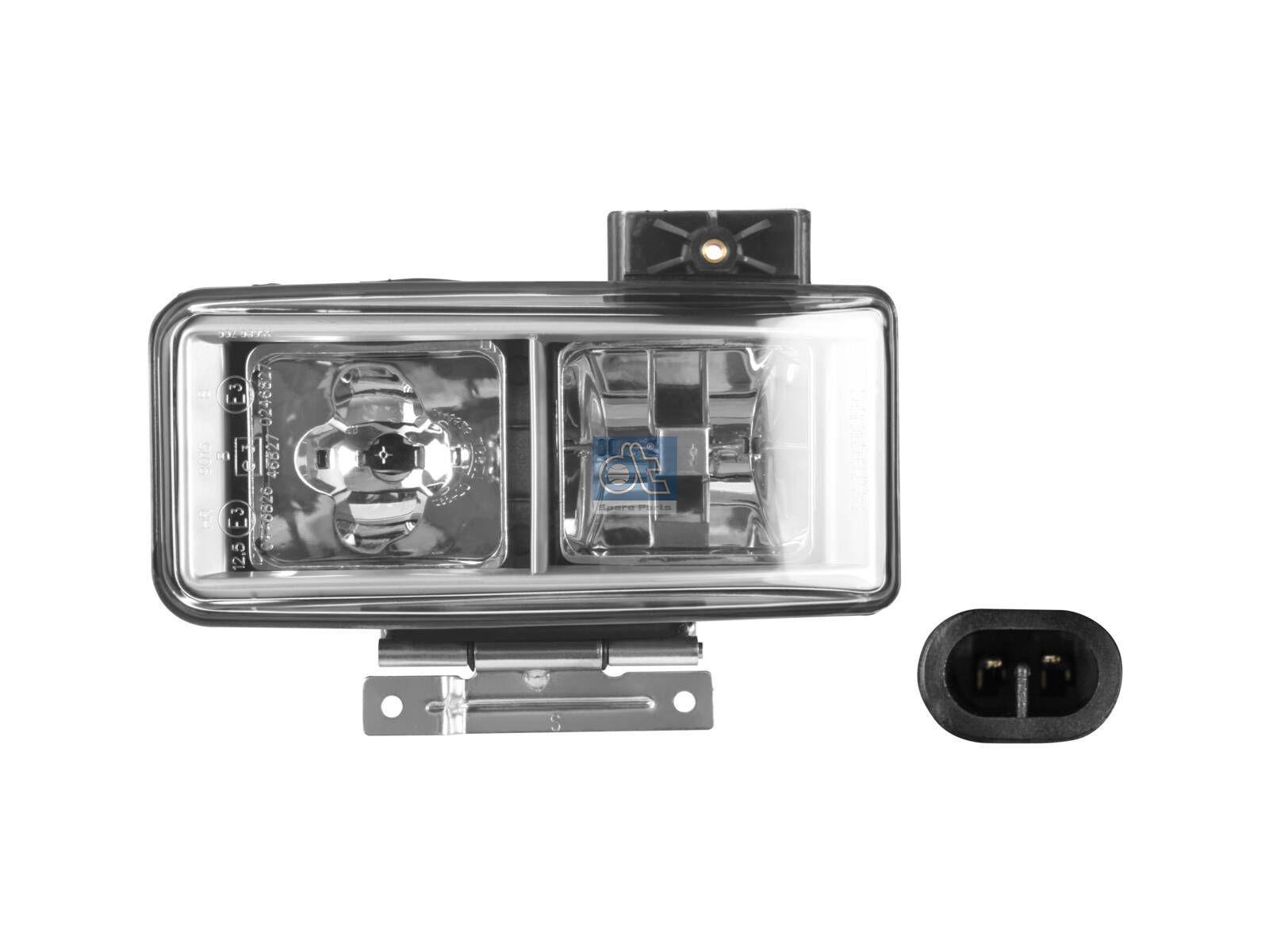 DT Spare Parts 7.25081 Nebelscheinwerfer, links, ohne Glühlampen, 24 V, H3 passend für Iveco