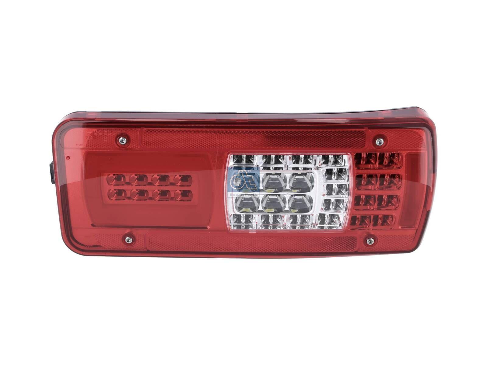 DT Spare Parts 7.25432 Rückleuchte, rechts, mit Rückfahralarm passend für Iveco