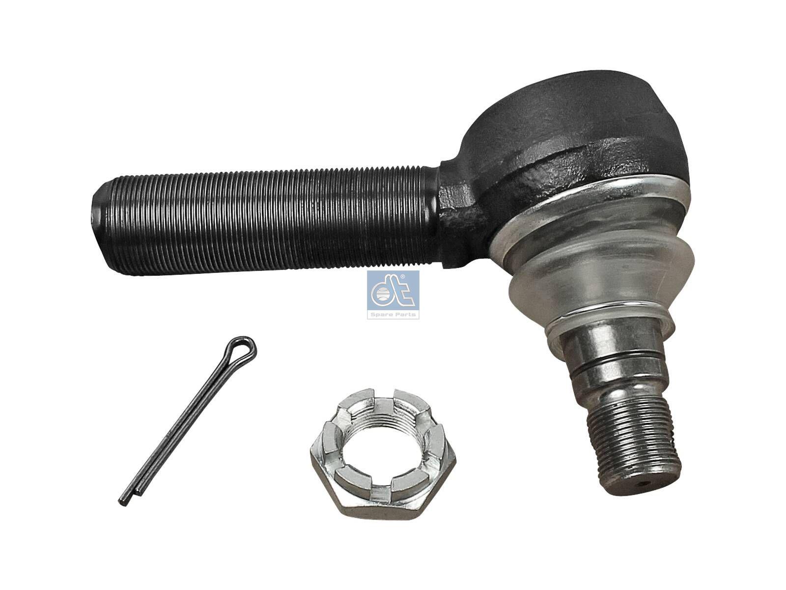 DT Spare Parts 7.30103 Kugelkopf, Rechtsgewinde, C: 30 mm, M30 x 1,5, L: 139 mm passend für Iveco