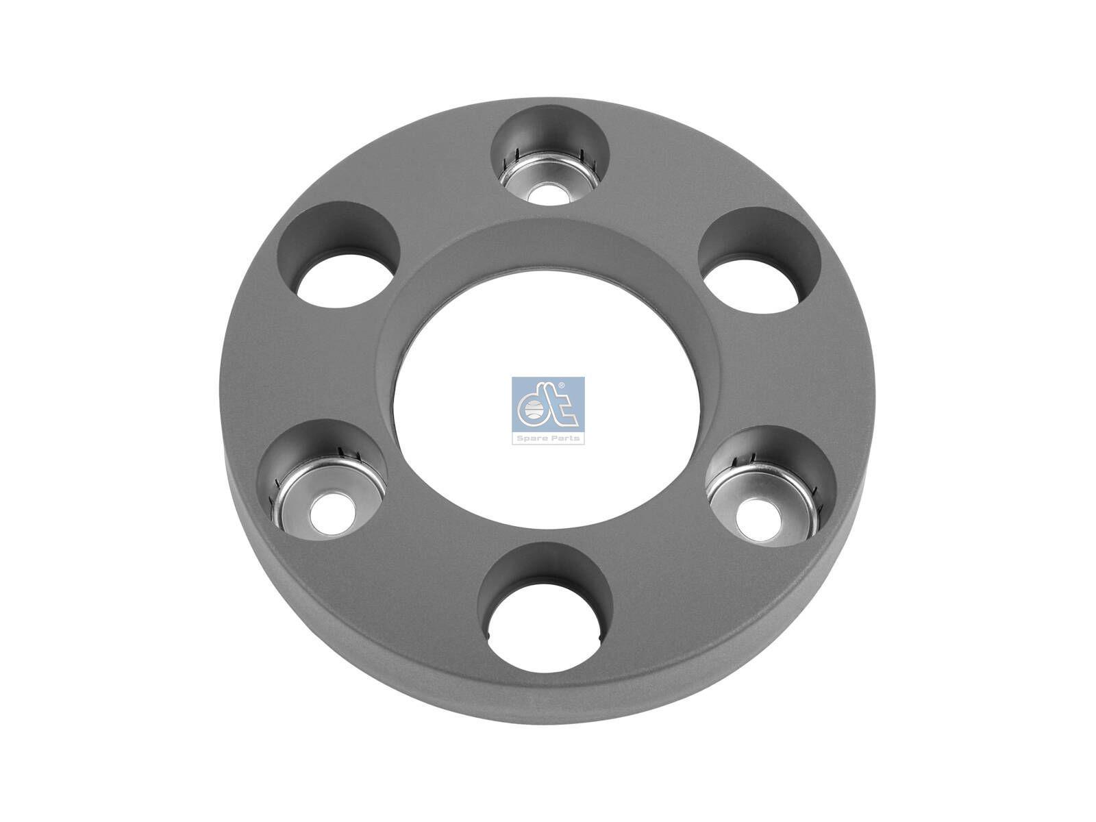 DT Spare Parts 7.32126 Radblende, Kunststoff, d: 120 mm, D: 120 mm, b: 18 mm, P: 198,5 mm, H: 30 mm passend für Iveco