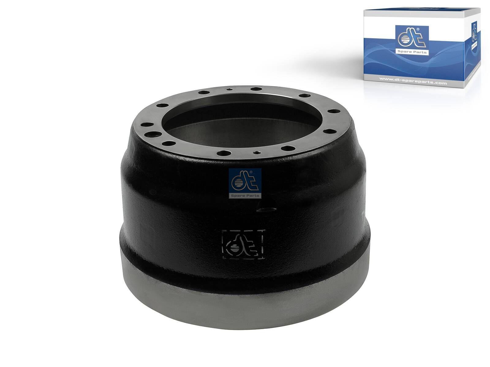 DT Spare Parts 7.34051 Bremstrommel, D: 410 mm, 10 bores, b: 23 mm, P: 335 mm, d: 285 mm, H: 290 mm, B: 213 mm passend für Iveco