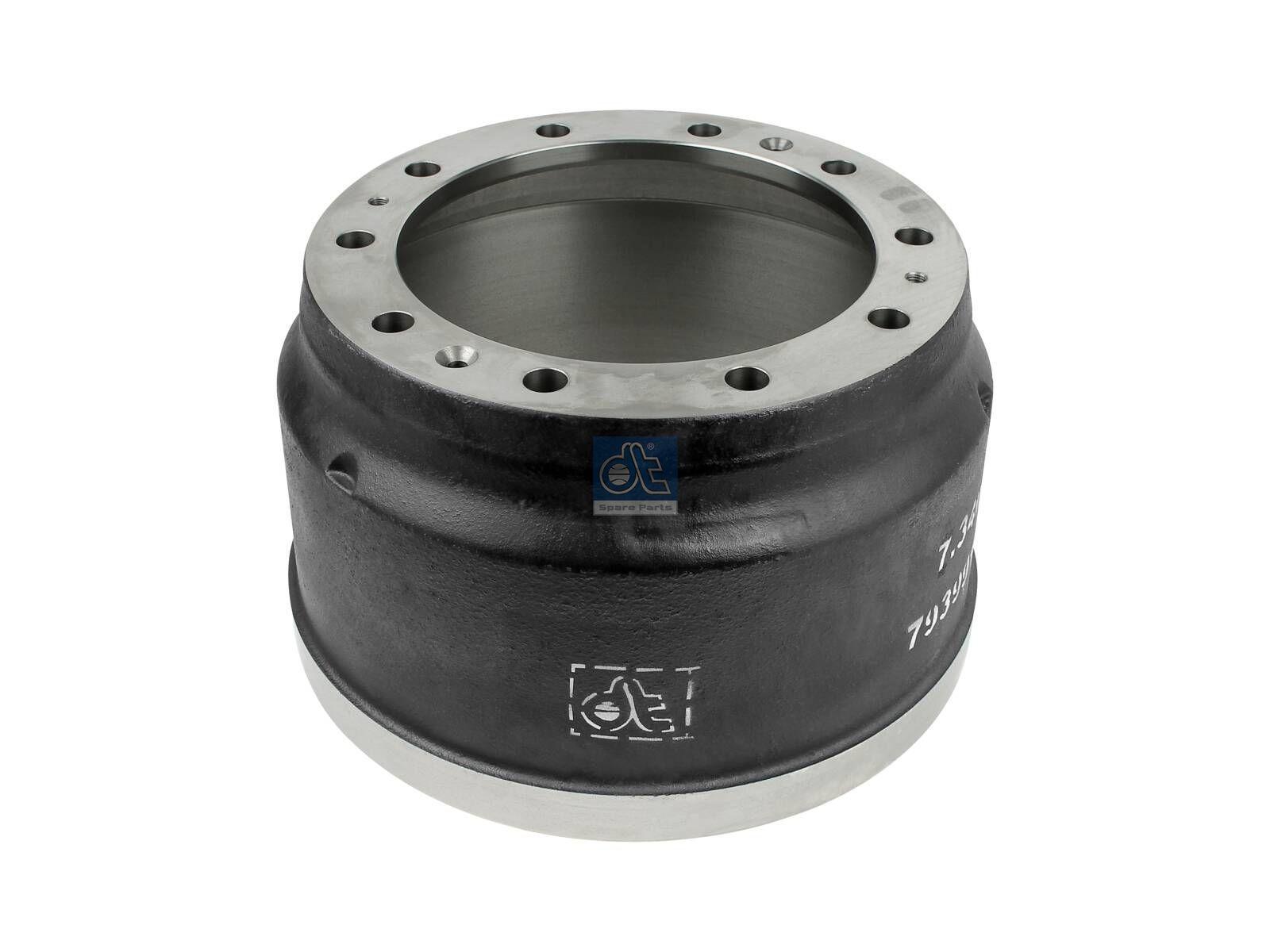 DT Spare Parts 7.34057 Bremstrommel, D: 410 mm, 10 bores, b: 23 mm, P: 335 mm, d: 285 mm, H: 283 mm, B: 207 mm passend für Iveco