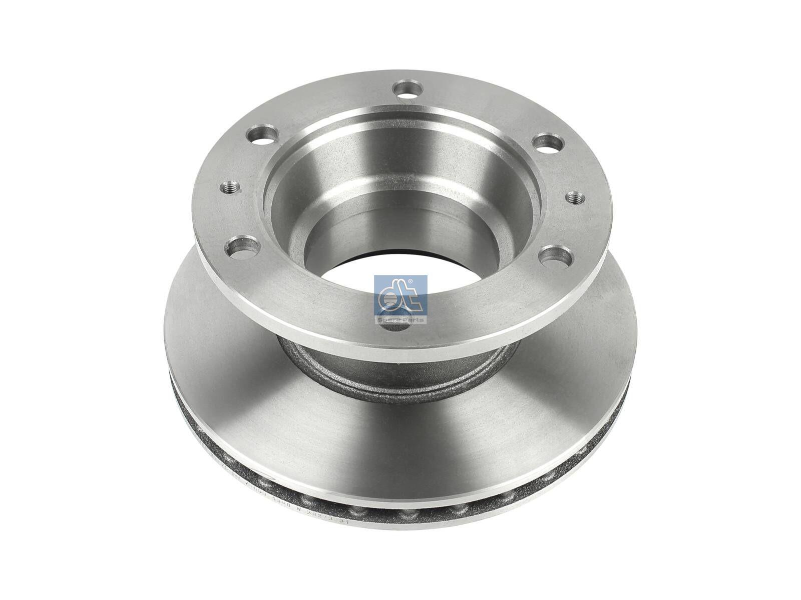 DT Spare Parts 7.36000 Bremsscheibe, D: 304 mm, 6 bores, P: 205 mm, H: 128,5 mm, S: 30 mm, s: 28 mm passend für Iveco