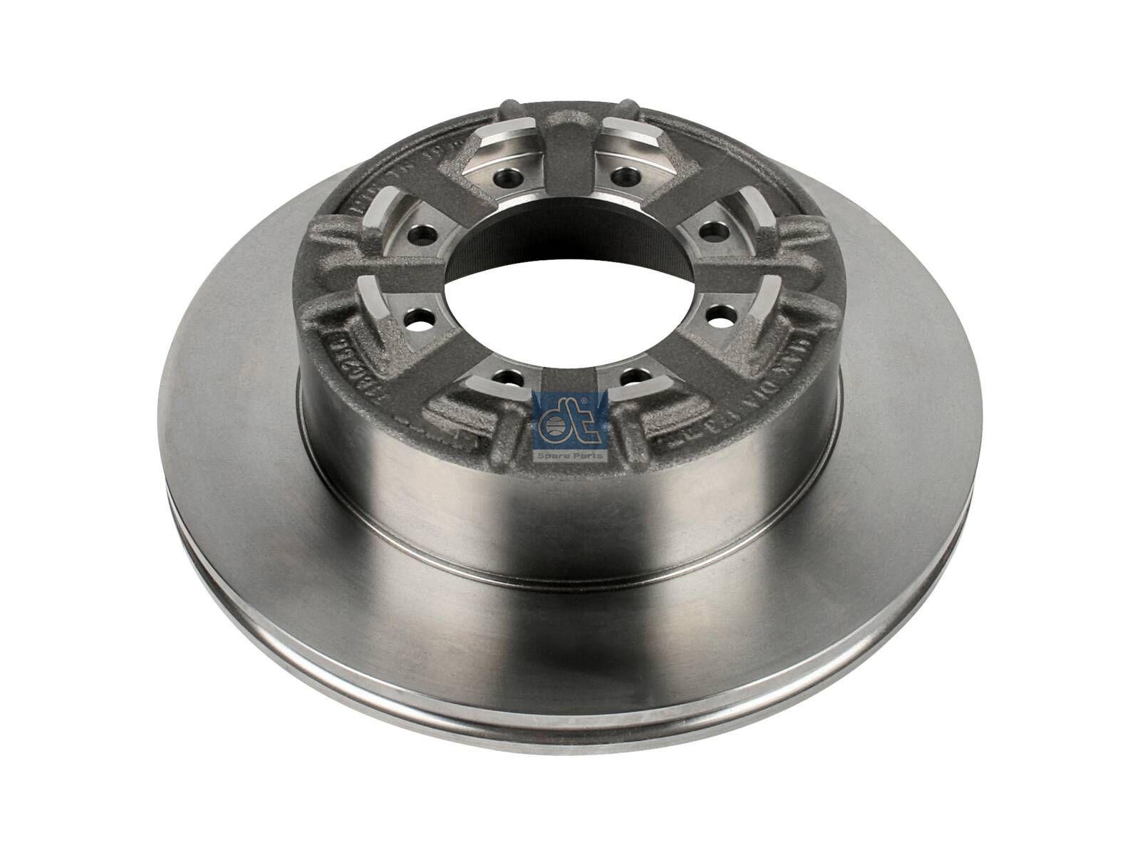 DT Spare Parts 7.36023 Bremsscheibe, D: 289 mm, 8 bores, b: 10,6 mm, P: 108 mm, d: 84 mm, H: 84,5 mm, S: 22 mm, s: 19 mm passend für Multimarken