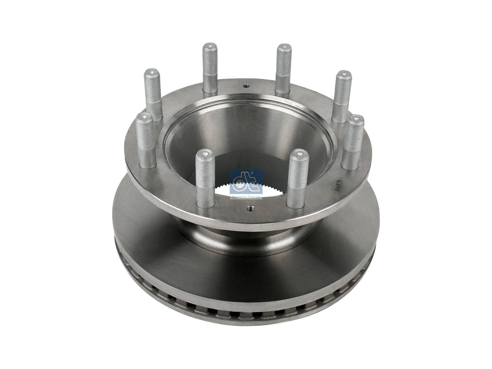 DT Spare Parts 7.36027 Bremsscheibe, D: 377 mm, 8 bores, P: 275 mm, M22 x 1,5, d: 225 mm, H: 151 mm, S: 45 mm, s: 37 mm passend für Iveco