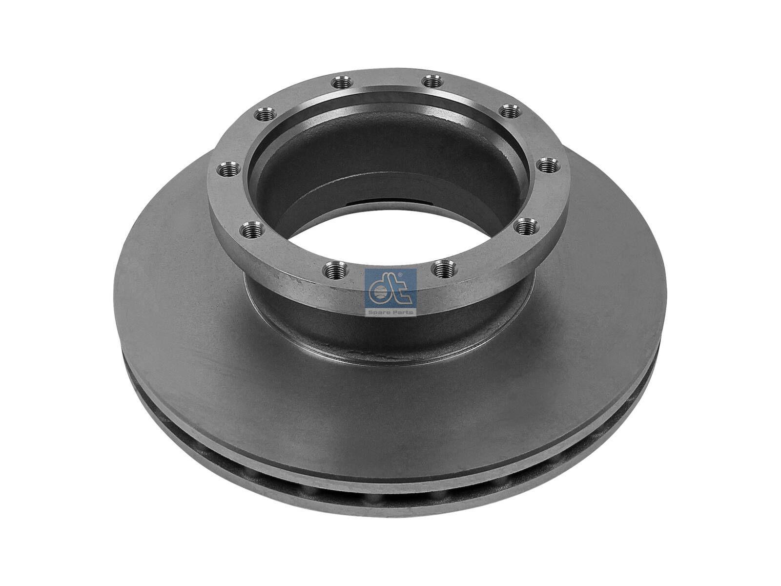 DT Spare Parts 7.36041 Bremsscheibe, D: 436 mm, 10 bores, P: 238 mm, M16 x 2, d: 210 mm, H: 138,5 mm, S: 45 mm, s: 39 mm passend für Iveco