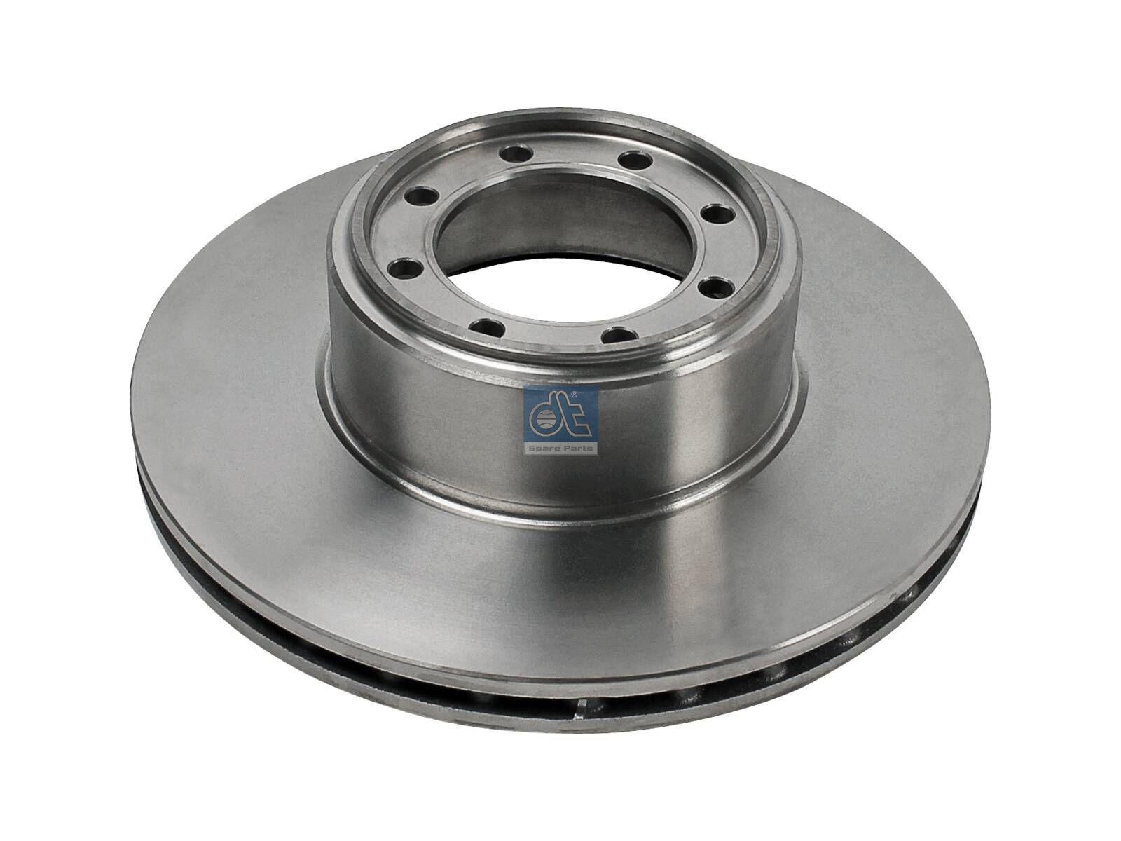 DT Spare Parts 7.36045 Bremsscheibe, D: 294 mm, 8 bores, b: 10,5 mm, P: 108 mm, d: 84 mm, H: 83,5 mm, S: 24 mm, s: 21 mm passend für Iveco