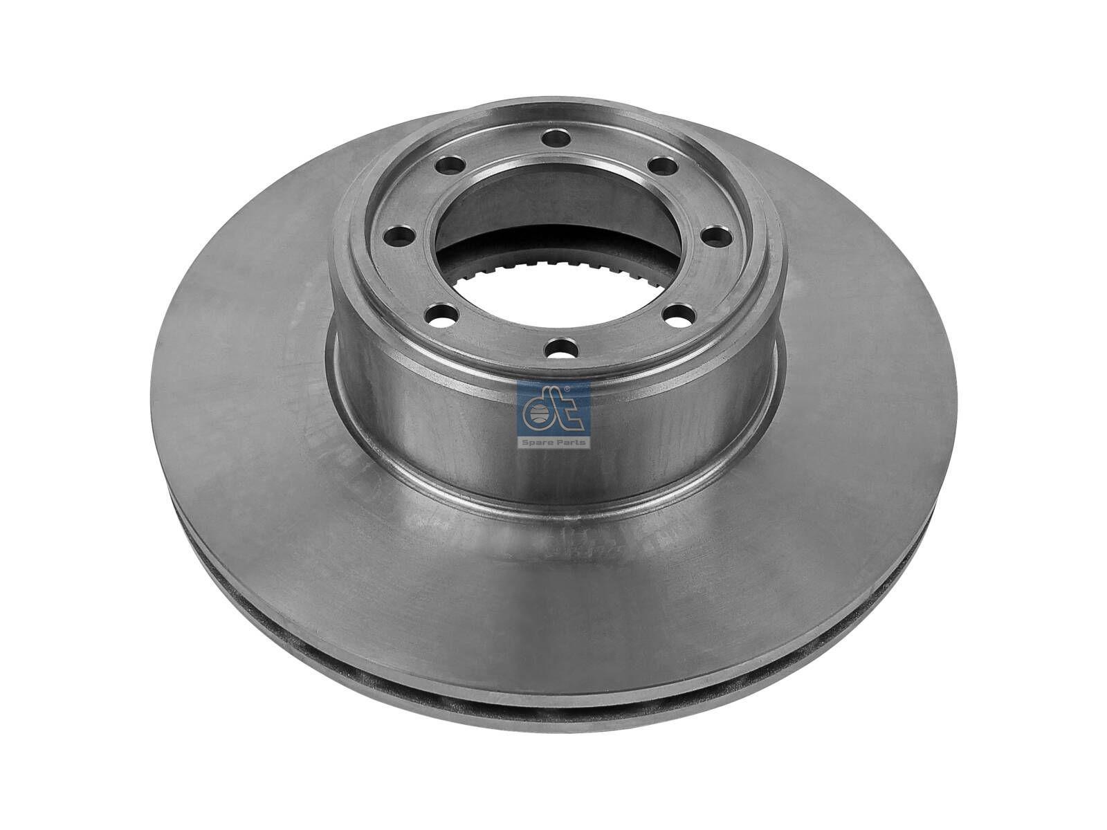 DT Spare Parts 7.36049 Bremsscheibe, D: 294 mm, 8 bores, b: 10,5 mm, P: 108 mm, d: 84 mm, H: 85,5 mm, S: 24 mm, s: 21 mm passend für Iveco