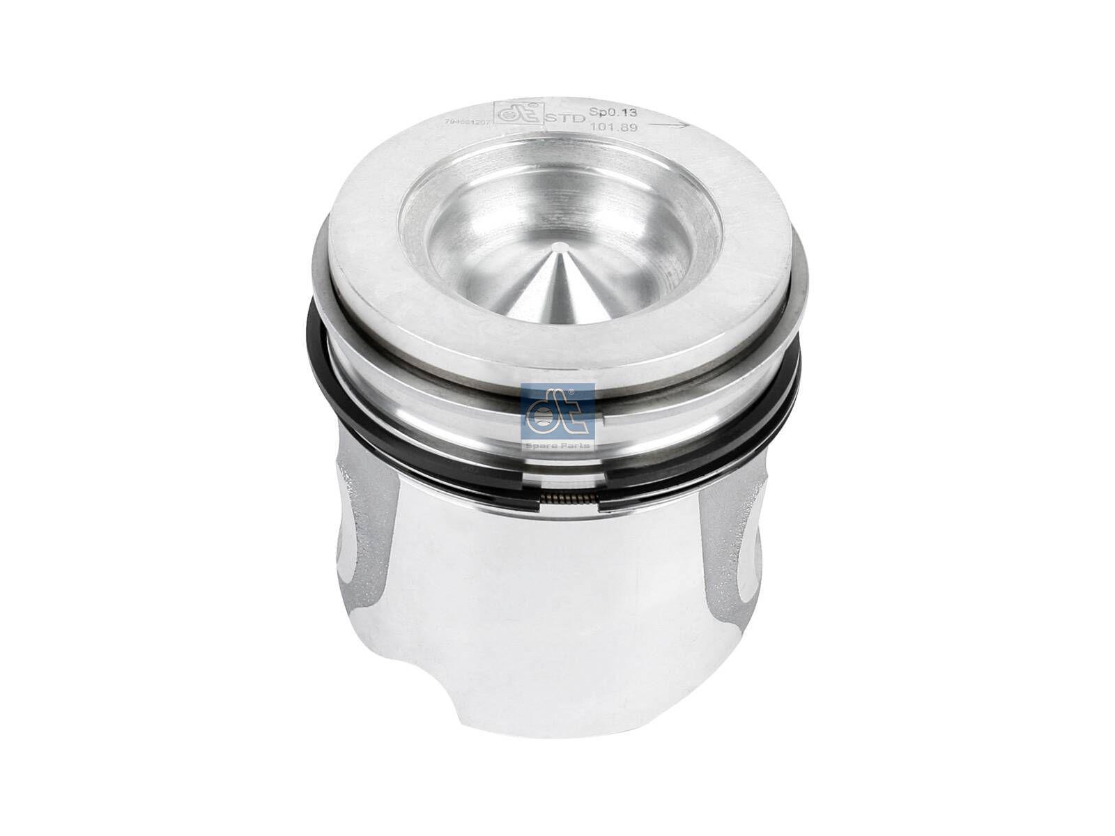 DT Spare Parts 7.54659 Kolben, komplett mit Ringen passend für Multimarken