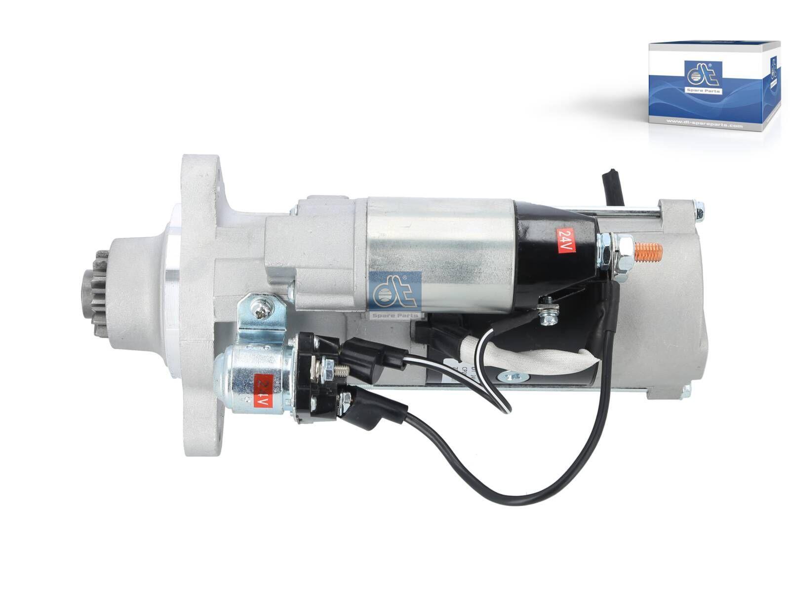 DT Spare Parts 7.61001 Anlasser, 24 V, 5,5 kW passend für Iveco