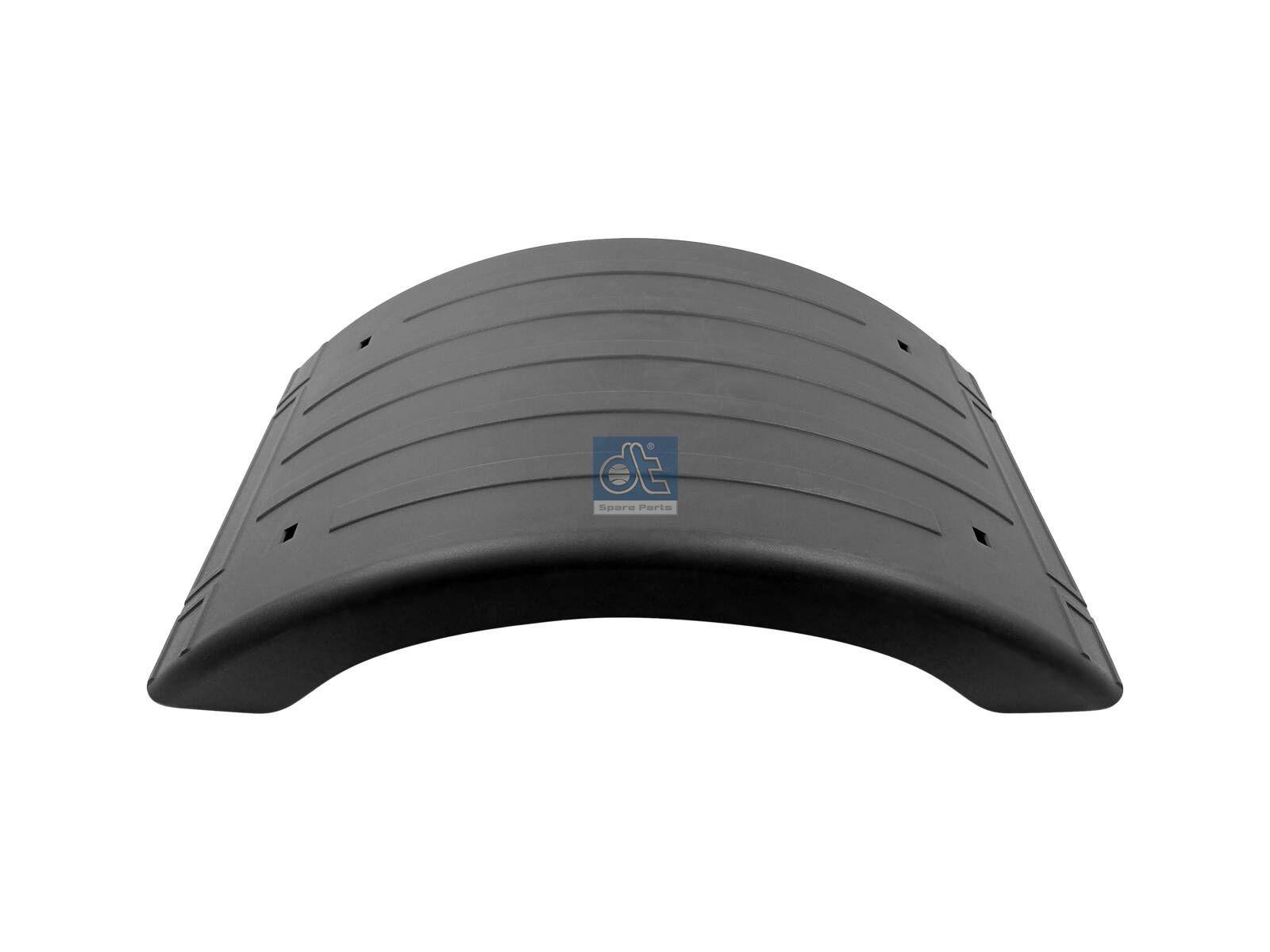 DT Spare Parts 7.72118 Kotflügel, hinten, mitte, dunkelgrau passend für Iveco