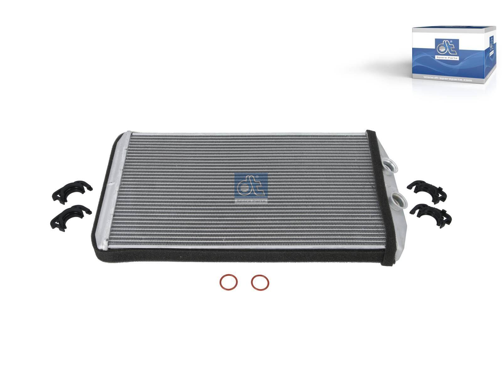 DT Spare Parts 7.74041 Wärmetauscher, L: 400 mm, W: 176 mm, T: 42 mm passend für Iveco