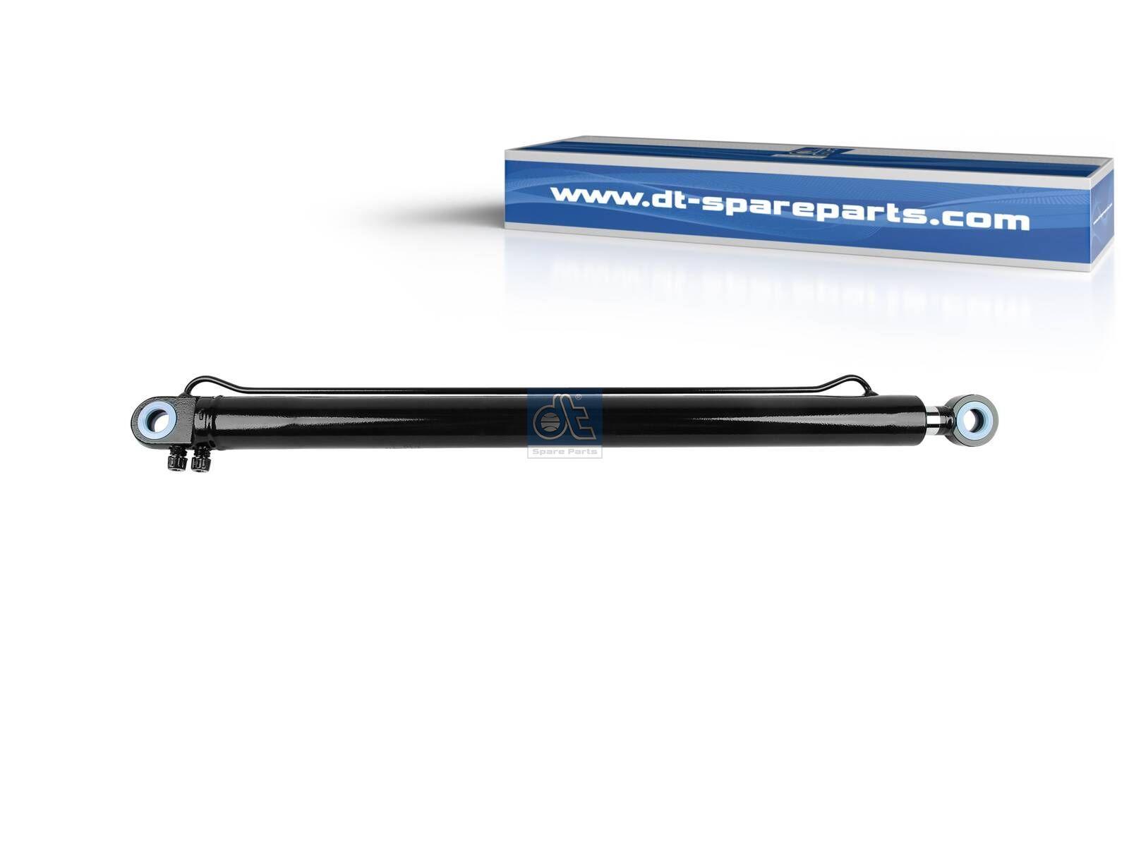 DT Spare Parts 7.77002 Hydraulikzylinder, D1: 25 mm, D2: 43 mm, b1: 20 mm, b2: 20 mm, M12 x 1,5, M12 x 1,5, L: 667 mm, 280 bar, Ls: 515 mm passend für Iveco