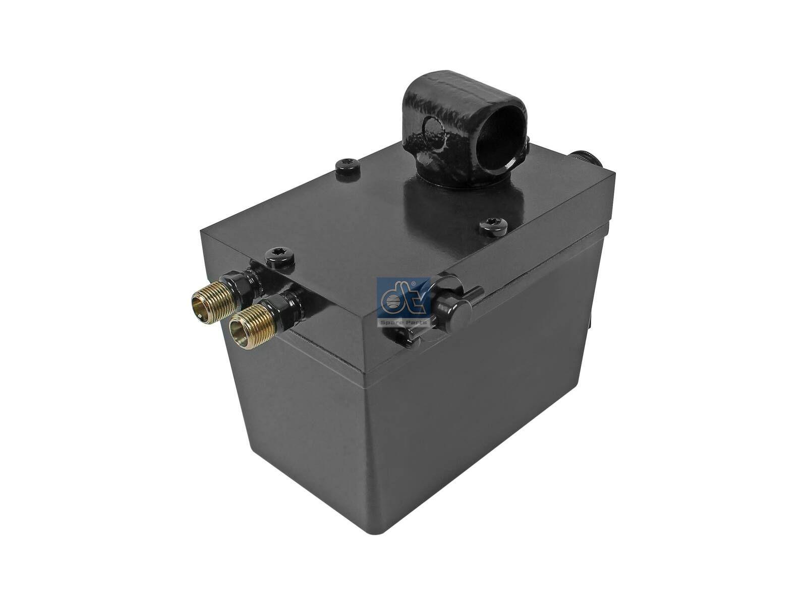 DT Spare Parts 7.77020 Hydraulikpumpe, 380 ml, M12 x 1, M12 x 1, L: 130 mm, W: 80 mm, H: 101 mm, 400 bar, Pov: 370 bar passend für Iveco