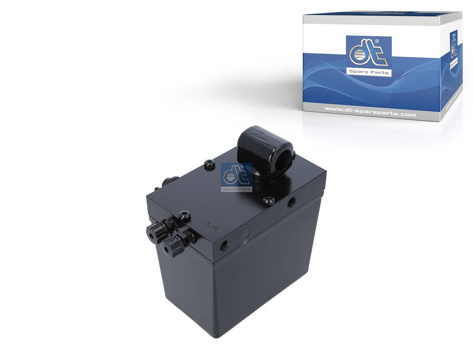 DT Spare Parts 7.77026 Hydraulikpumpe, 480 ml, M12 x 1,5, M12 x 1,5, L: 130 mm, W: 80 mm, H: 121 mm, 280 bar, Pov: 370 bar passend für Iveco