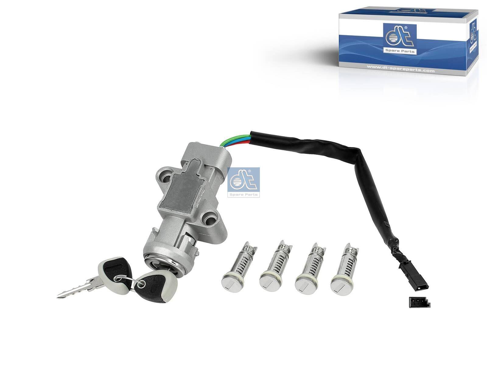 DT Spare Parts 7.78029 Lenkschloss, mit Transponder, mit Schließzylindersatz passend für Iveco