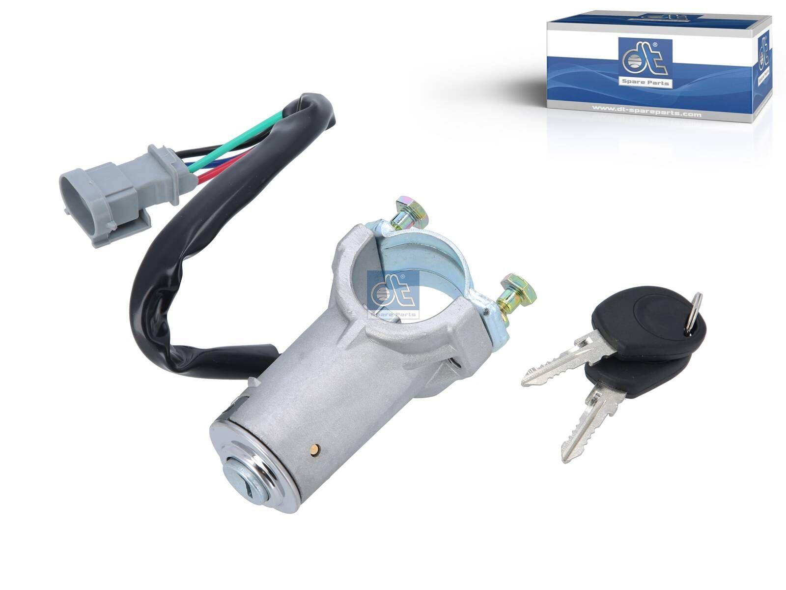 DT Spare Parts 7.78034SP Zündschloss, ohne Transponder, ohne Schließzylindersatz passend für Iveco