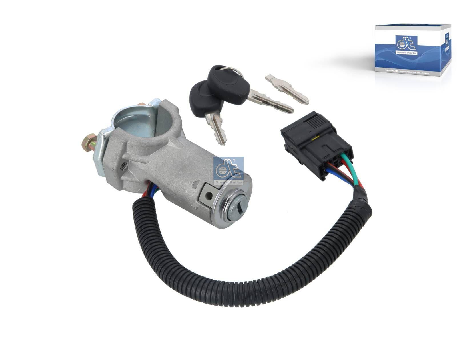 DT Spare Parts 7.78038 Zündschloss, mit Schlüsselbart, ohne Schließzylindersatz passend für Iveco