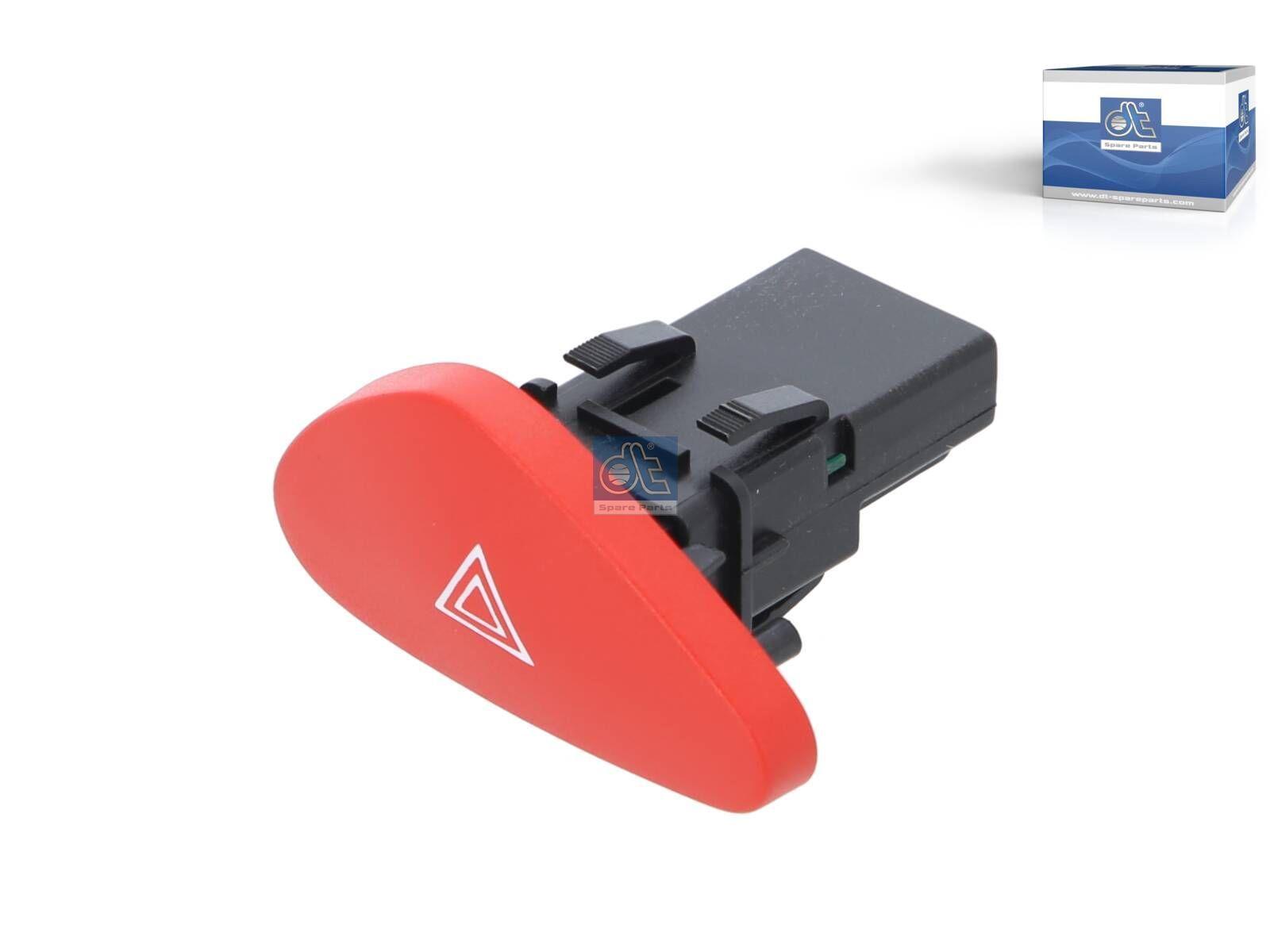 DT Spare Parts 7.78121 Warnblinkschalter passend für Iveco