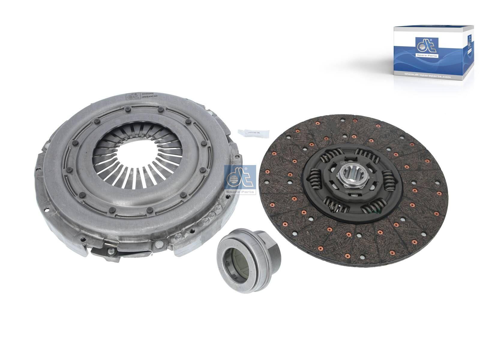 DT Spare Parts 7.90523 Kupplungssatz, D: 362 mm passend für Iveco