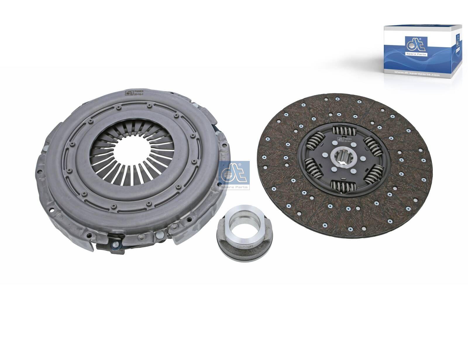 DT Spare Parts 7.90527 Kupplungssatz, D: 362 mm passend für Iveco