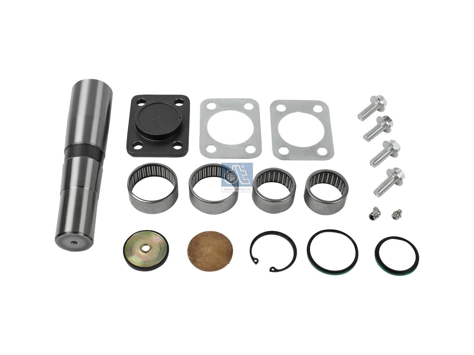 DT Spare Parts 7.92000 Achsschenkelbolzensatz, D1: 53 mm, D2: 43 mm, L: 224,5 mm passend für Iveco