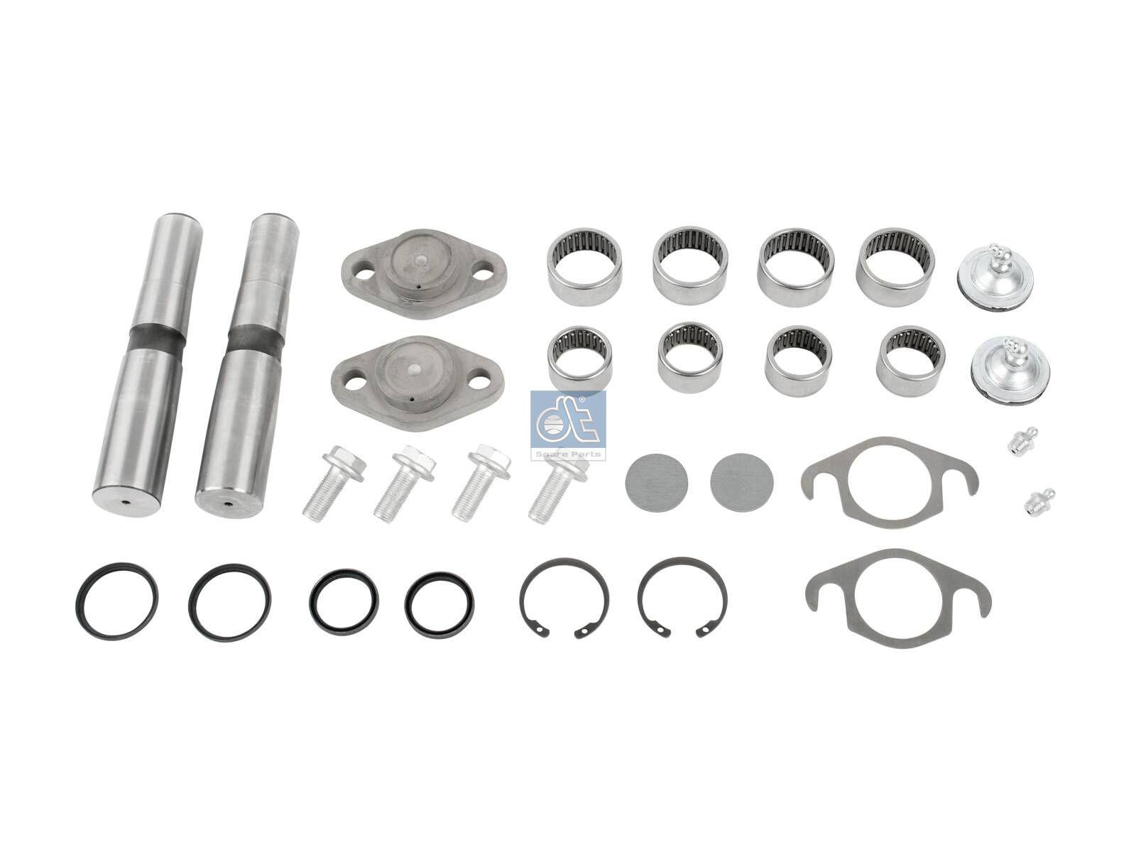 DT Spare Parts 7.92001 Achsschenkelbolzensatz, Doppelsatz, D1: 35 mm, D2: 28 mm, L: 178 mm passend für Iveco