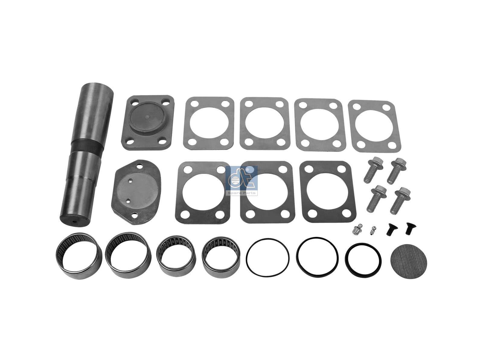 DT Spare Parts 7.92009 Achsschenkelbolzensatz, links, D1: 43 mm, D2: 53 mm, L: 224,5 mm passend für Iveco