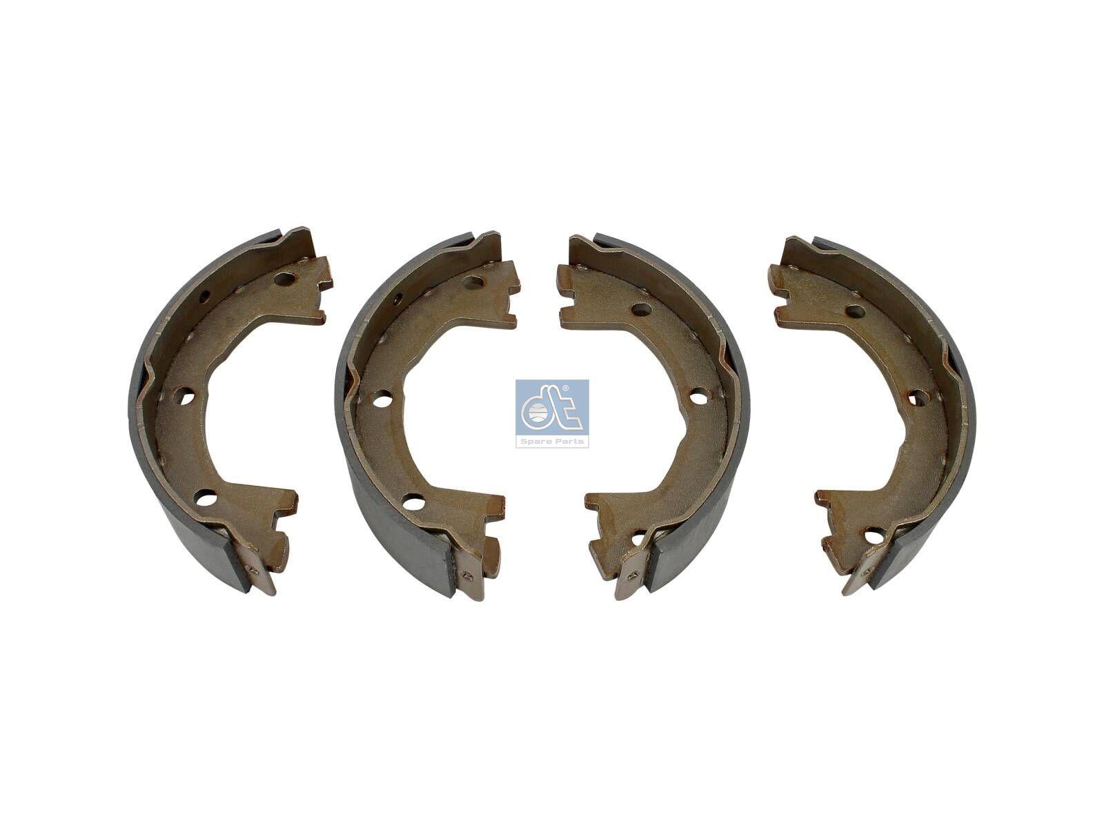 DT Spare Parts 7.92407 Bremsbackensatz, mit Belägen passend für Iveco