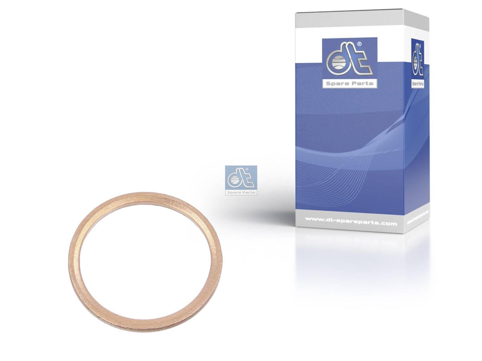 DT Spare Parts 9.01161 Kupferdichtring, d: 20 mm, D: 24 mm, S: 1,5 mm passend für Multimarken