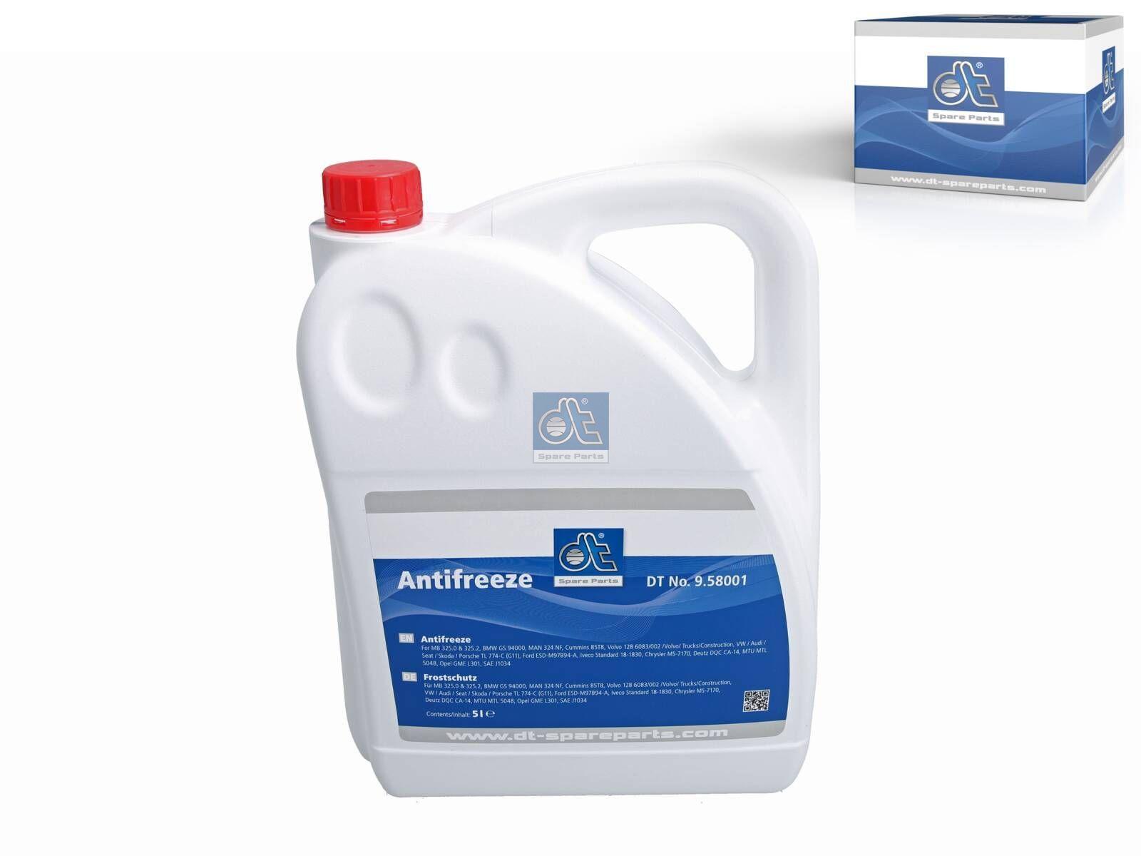 DT Spare Parts 9.58001 Frostschutzkonzentrat, 5 l passend für Multimarken