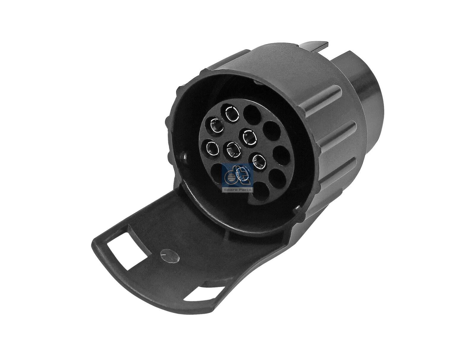 DT Spare Parts 9.67417 Adapter, 12 V, L: 82 mm, from 7 to 13 poles passend für Multimarken