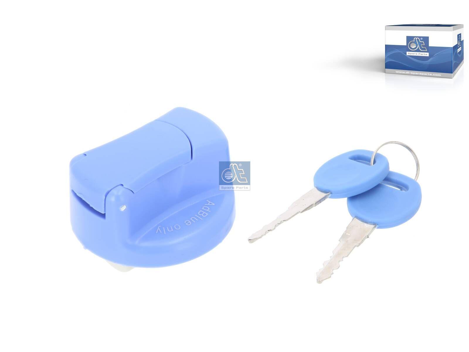 DT Spare Parts 9.69010 Tankdeckel, Harnstoff, abschließbar, D: 40 mm passend für Multimarken