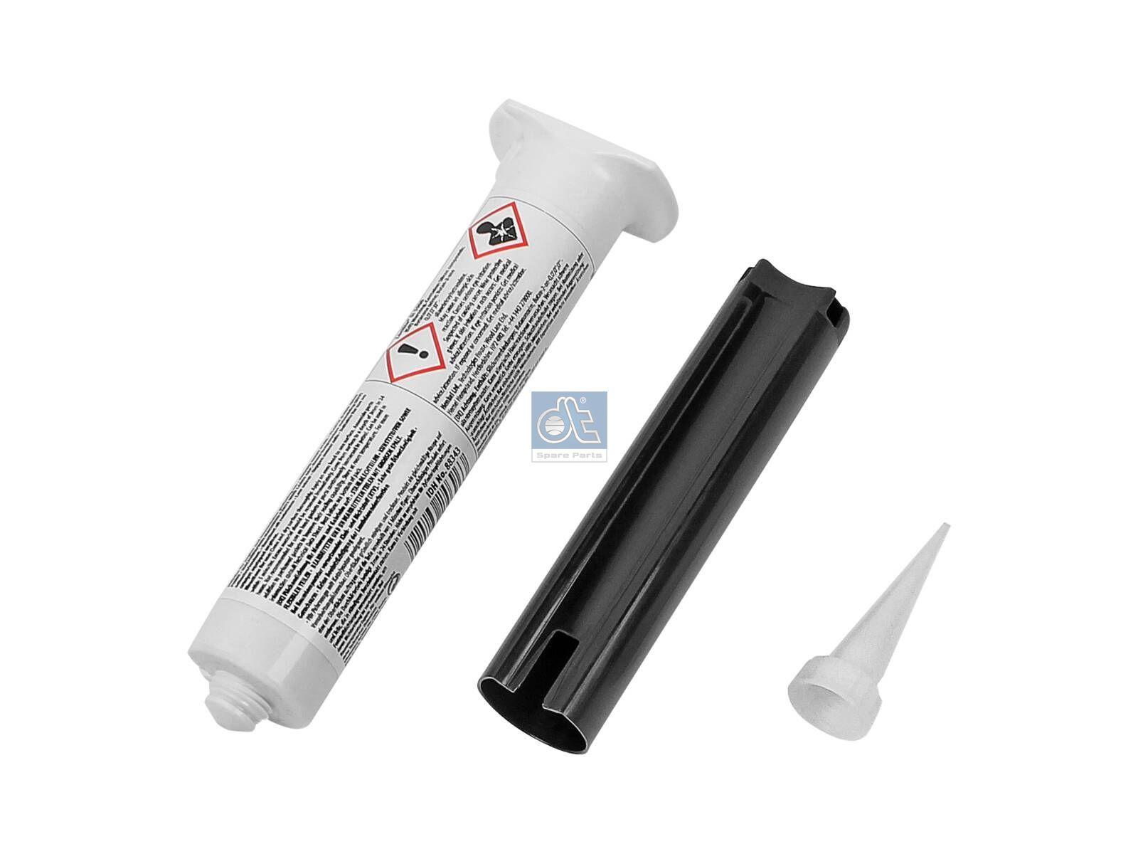 DT Spare Parts 9.69020 Silikondichtmasse, schwarz, 50 ml passend für Multimarken